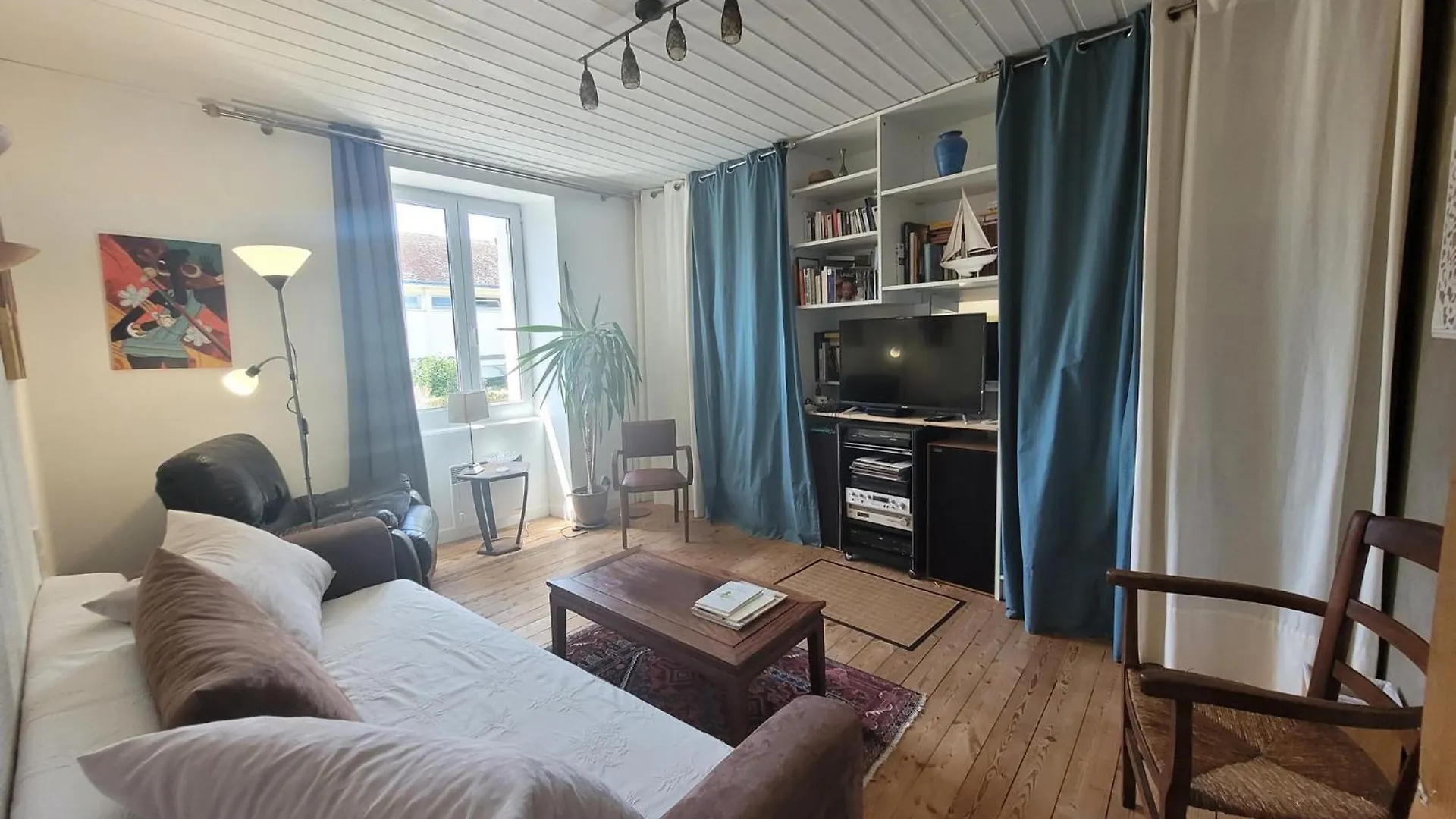 別荘 Maison Tres Calme Plein Centre Ville Jardin Moëlan-sur-Mer